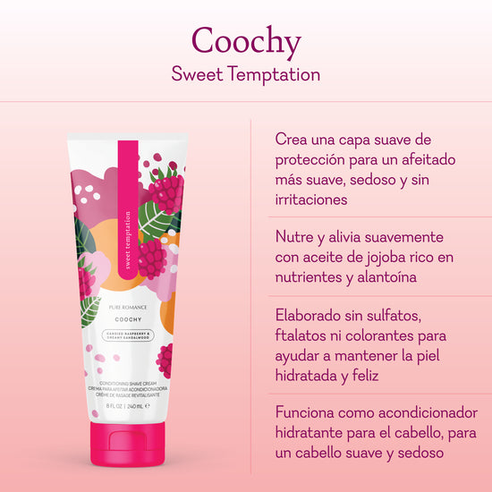 Coochy Conditioning Shave Cream - Sweet Temptation