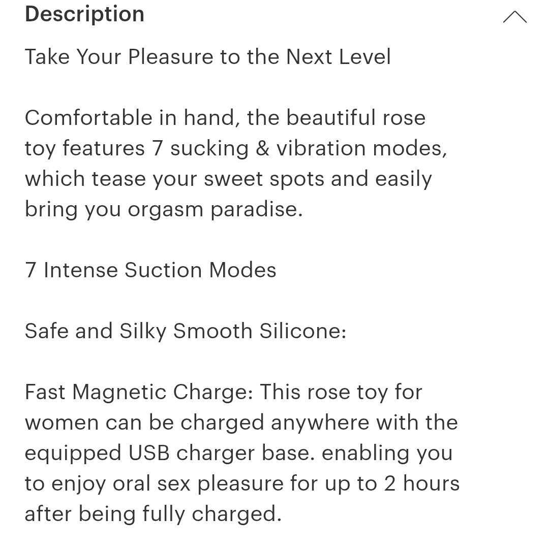 The Rose Vibe (black)