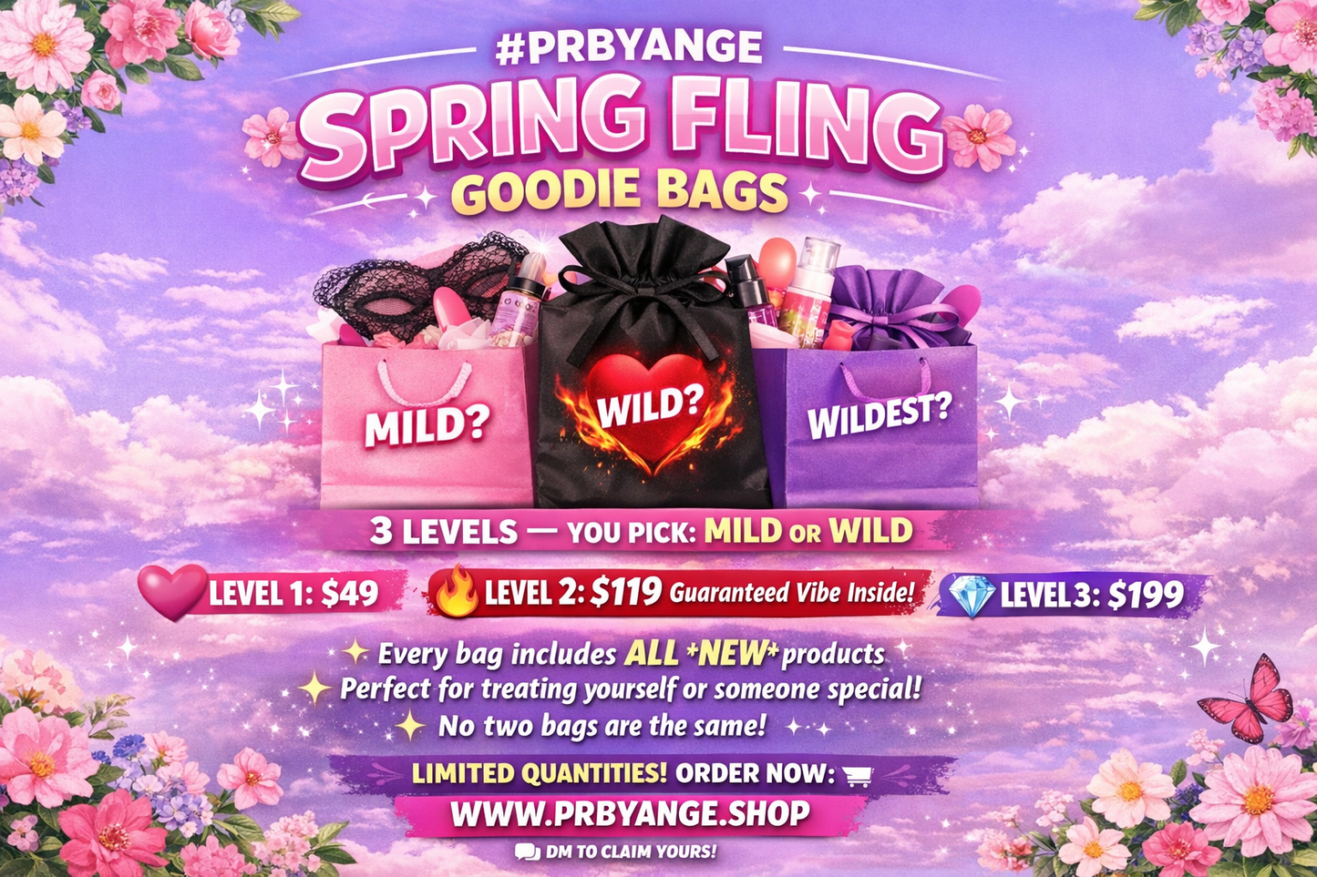 🌸Spring Fling Goodie bag - Level 3 (Mild only)