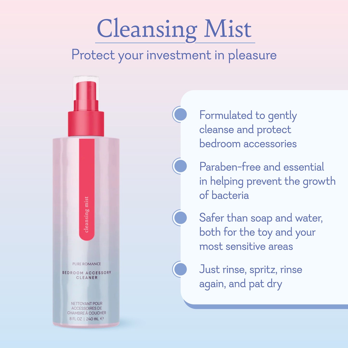 Cleansing Mist - Adult Toy Cleaner