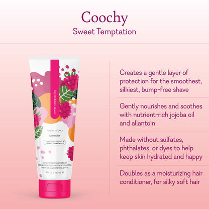 Coochy Conditioning Shave Cream - Sweet Temptation
