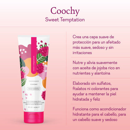 Coochy Conditioning Shave Cream - Sweet Temptation