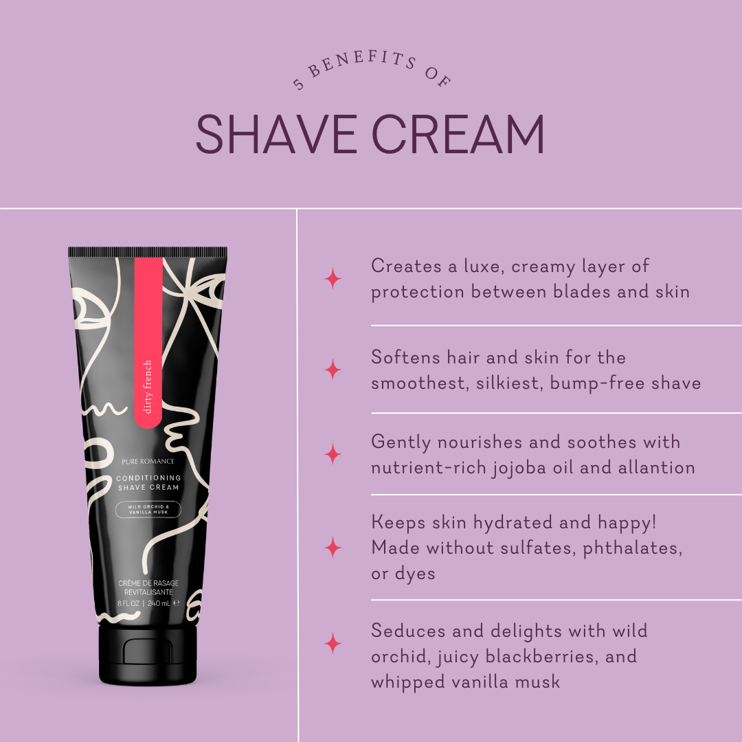 2 Pack Coochy Shave Cream (Scents: Flirt & Dirty French)