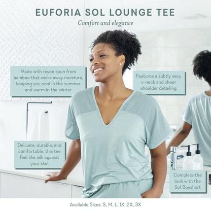 Euforia - Sol Lounge Tee
Loungewear - Size: Medium