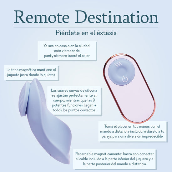 Remote Destination
MAGNETIC PANTY VIBRATOR