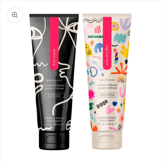 2 Pack Coochy Shave Cream (Scents: Flirt & Dirty French)