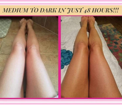 Coco Glow - Medium to Dark color -Sunless self-tanner