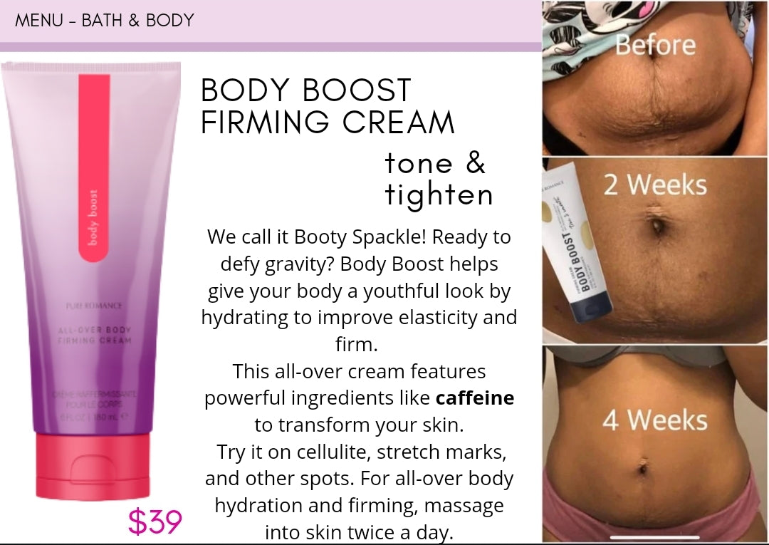 Body Boost - Tightening, Toning and Firming Cream