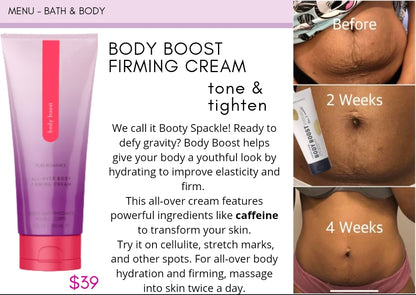 Body Boost - Tightening, Toning and Firming Cream