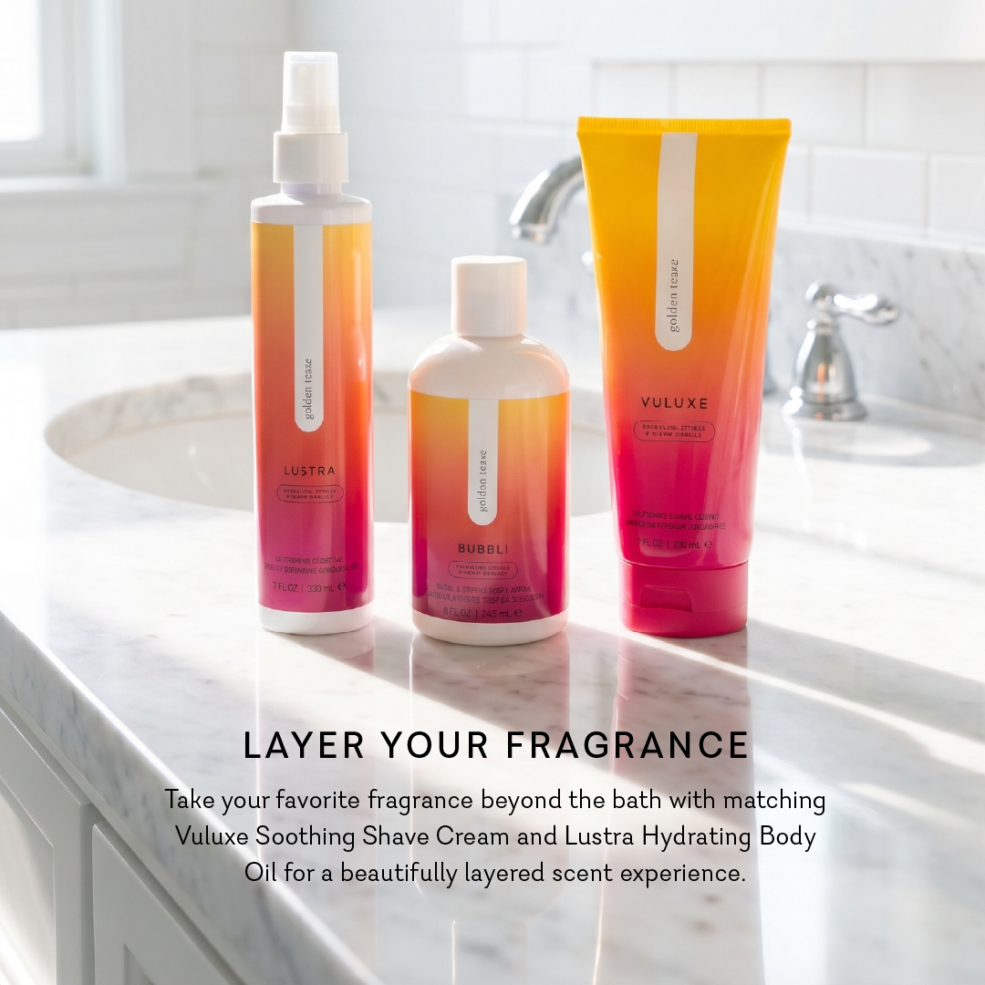 Bubbli - Golden Tease
Bubble Bath & Body Wash